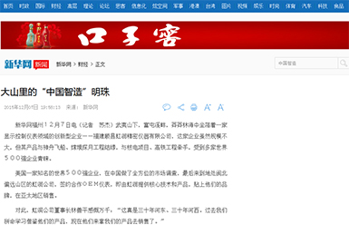 新華社新聞：大山里的“中國(guó)智造”明珠