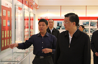 福建省委常委、省紀(jì)委書(shū)記倪岳峰調(diào)研虹潤(rùn)公司