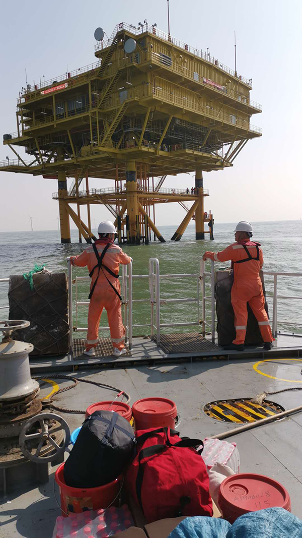 虹潤不怕遠征難，直掛云帆濟滄海-虹潤儀表為海上風(fēng)電運行保駕護航